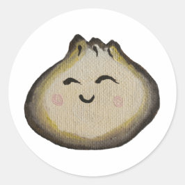 Bao-Dumpling  Runder Aufkleber