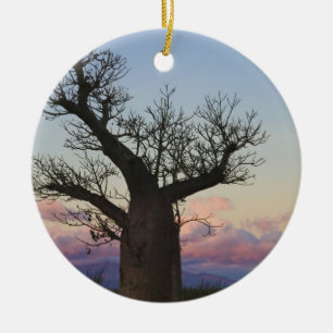 Baobab-Bäume, Berenty, Toliara, Madagaskar Keramik Ornament