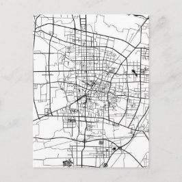 Baoding China Map Postkarte