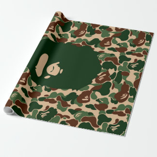 bape Camo monkey hypebeast Geschenkpapier