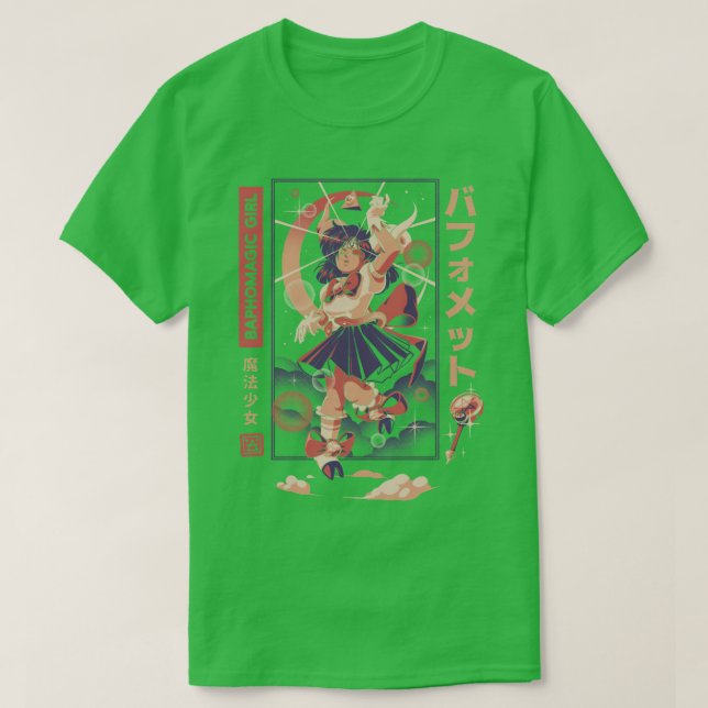 Baphomagic Girl T-Shirt (Design vorne)