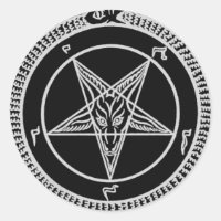 Baphomet-Aufkleber