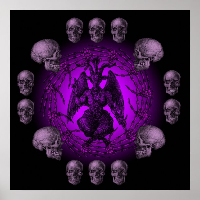 Baphomet Bone Collection Poster (Vorne)