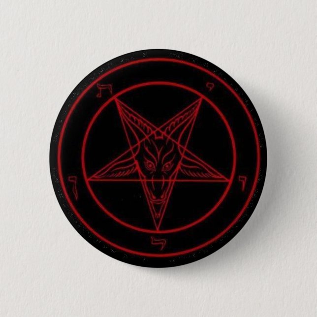 Baphomet Button (Vorderseite)