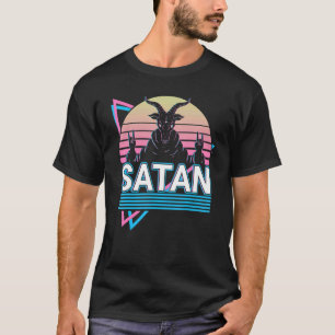 Baphomet Goat Satan Pentagram Occult Satanic Horne T-Shirt