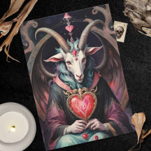 Baphomet Gothic Valentinstag Jedes Reich