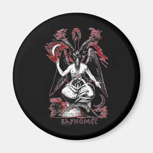 Baphomet Magnet (Vorne)