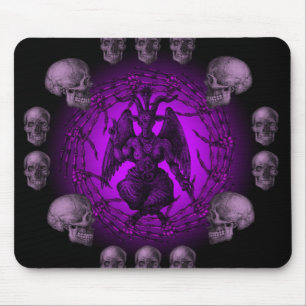 baphomet mousepad
