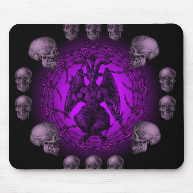 baphomet mousepad (Vorne)