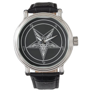 Baphomet Old Sigil Watch Armbanduhr