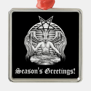 Baphomet Ornament Aus Metall