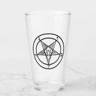 Baphomet Pint Glass Glas