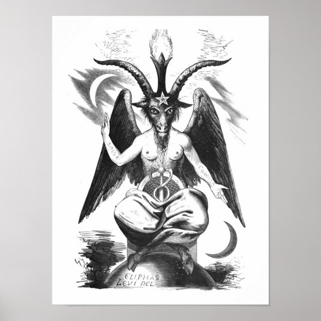 Baphomet Poster (Vorne)