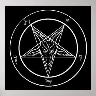 Baphomet Poster - 2,5 m²