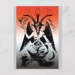 Baphomet Postkarte