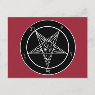Baphomet Postkarte