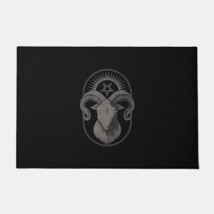 Baphomet Satan Occult Satanic Fußmatte