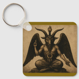 Baphomet Schlüsselanhänger