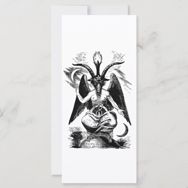 Baphomet (schwarz) (Vorderseite)