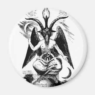 Baphomet (schwarz) magnet