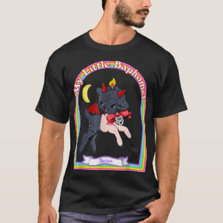 Baphomet Süßer Satan Kawaii Retro Vintage Satanisc T-Shirt