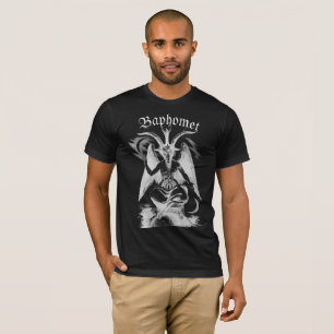 Baphomet T - Shirt im Schwarzen