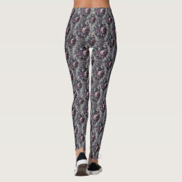Baphomet's Bouquet - Gotik in Delirium Leggings