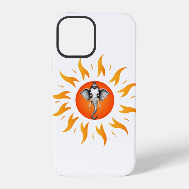 "Bappa Immer Bei Mir" iPhone Hülle (Rückseite)