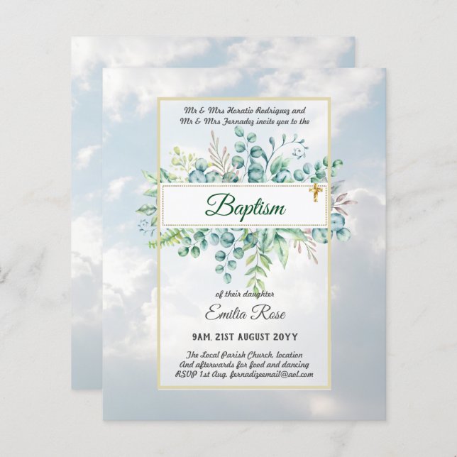 BAPTISM - Blätter zur Förderung des Umweltschutzes (Vorne/Hinten)