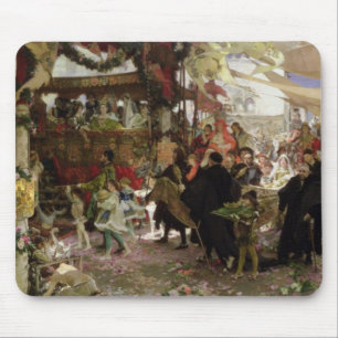 Baptismal Prozession von Prinzen Juan in Sevilla Mousepad
