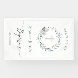 Baptismus katholischer Junge Banner