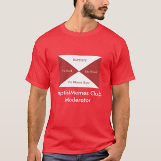 BaptistenMemes Verein: Moderator (dunkel) T-Shirt