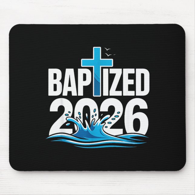 Baptized 2026  mousepad (Vorne)