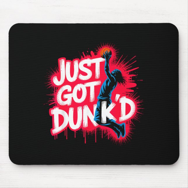 Baptized Jesus Just Got Dunked Baptism  Mousepad (Vorne)