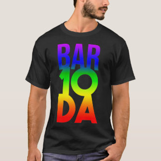 BAR 10 DA Barkeeper PRIDE Rainbow Funny Barkeeper T-Shirt