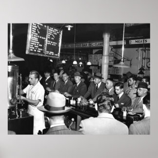 Bar: 1950 poster