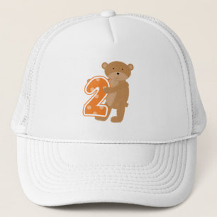 Bär 2. Geburtstag T Shirts und Geschenke Truckerkappe