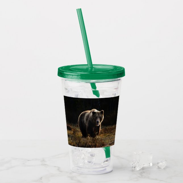 Bär Acryltrinkbecher (Vorderseite Ice)