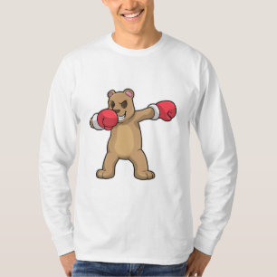 Bär als Boxer beim Boxing & Hip Hop Dance Dab T-Shirt