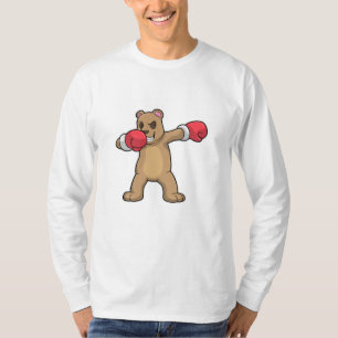 Bär als Boxer beim Boxing & Hip Hop Dance Dab T-Shirt
