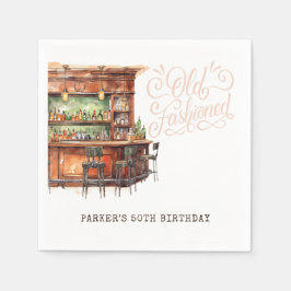 Bar Alt-modische Erwachsene jeden Tag Serviette