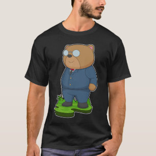 Bär Anzug Hochzeit T-Shirt