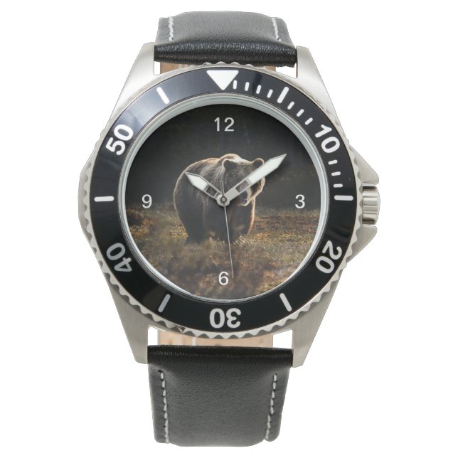 Bär Armbanduhr (Vorderseite)