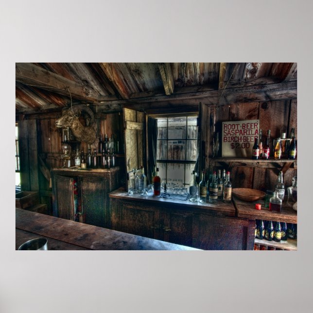 BAR at OLD WEST CRITERION SALOON Poster (Vorne)