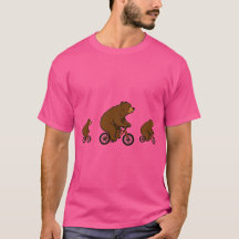 Bär auf einem Fahrrad – Wilde Fahrt Vibes