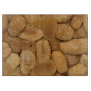 Bar aus Erdnusskerzen Schneidebrett