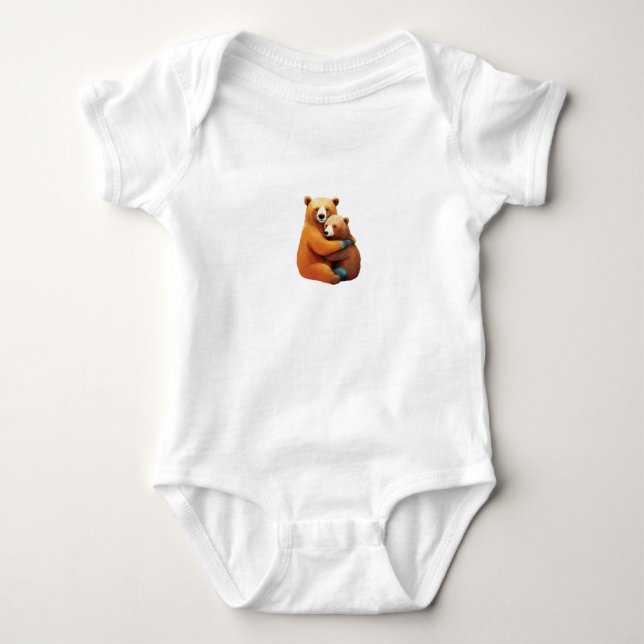 Bär Baby Strampler (Vorderseite)
