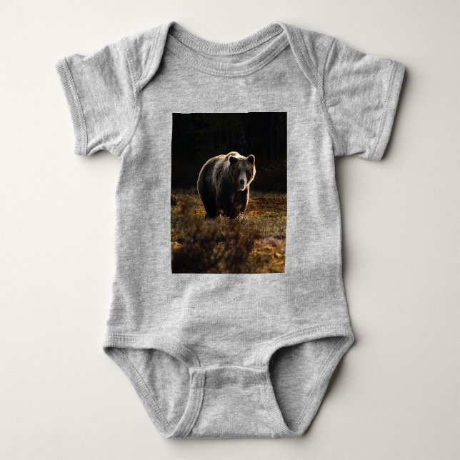 Bär Baby Strampler (Vorderseite)