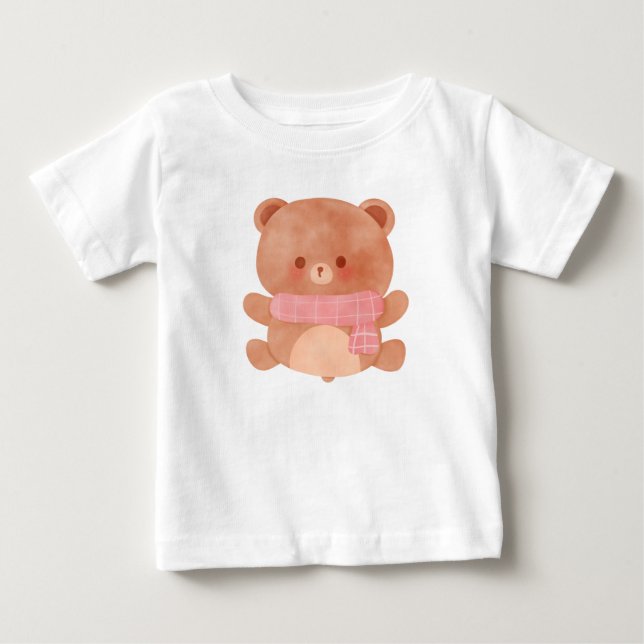 bär baby t-shirt (Vorderseite)