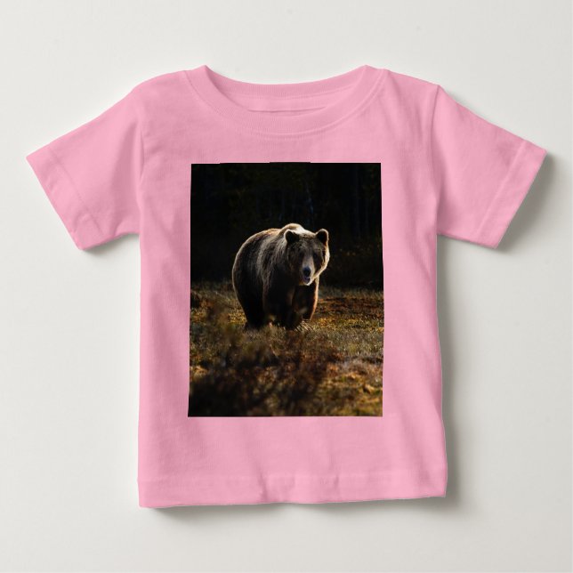 Bär Baby T-shirt (Vorderseite)